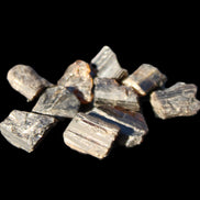 Tiny Black Tourmaline crystals 9-10g in sunlight - Rocks and Things Store