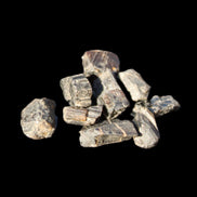 Tiny Black Tourmaline crystals 9-10g in sunlight - Rocks and Things Store