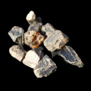 Tiny Black Tourmaline crystals 9-10g in sunlight - Rocks and Things Store