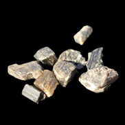 Tiny Black Tourmaline crystals 9-10g in sunlight - Rocks and Things Store