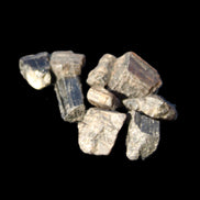 Tiny Black Tourmaline crystals 9-10g in sunlight - Rocks and Things Store