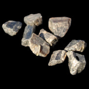 Tiny Black Tourmaline crystals 9-10g in sunlight - Rocks and Things Store