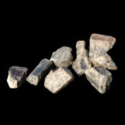 Tiny Black Tourmaline crystals 9-10g in sunlight - Rocks and Things Store