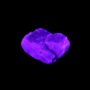 Golden Arusha Quartz lattice crystal 33*22mm 17g in UV light - Rocks and Things Store