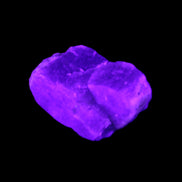 Golden Arusha Quartz lattice crystal 33*22mm 17g in UV light - Rocks and Things Store