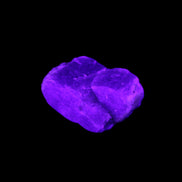 Golden Arusha Quartz lattice crystal 33*22mm 17g in UV light - Rocks and Things Store