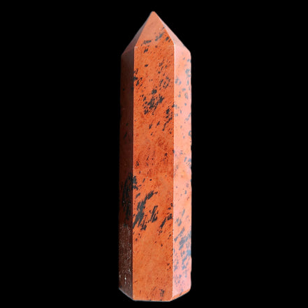 Mahogany Obsidian wand 91mm 69g in sunlight - Rocks and Things Store