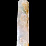 Cherry Blossom Agate wand 82mm 36g in sunlight - Rocks and Things Store