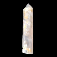 Cherry Blossom Agate wand 82mm 36g in sunlight - Rocks and Things Store
