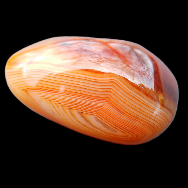 Crazy Lace Agate palmstone 50mm 52g in sunlight - Rocks and Things Store