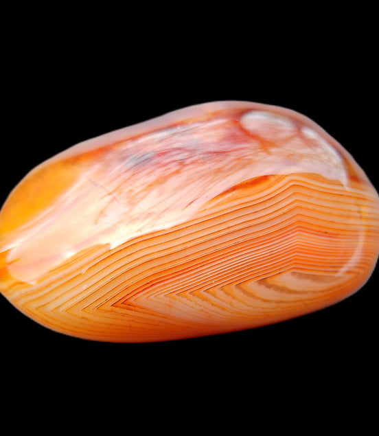 Crazy Lace Agate palmstone 50mm 52g in sunlight - Rocks and Things Store