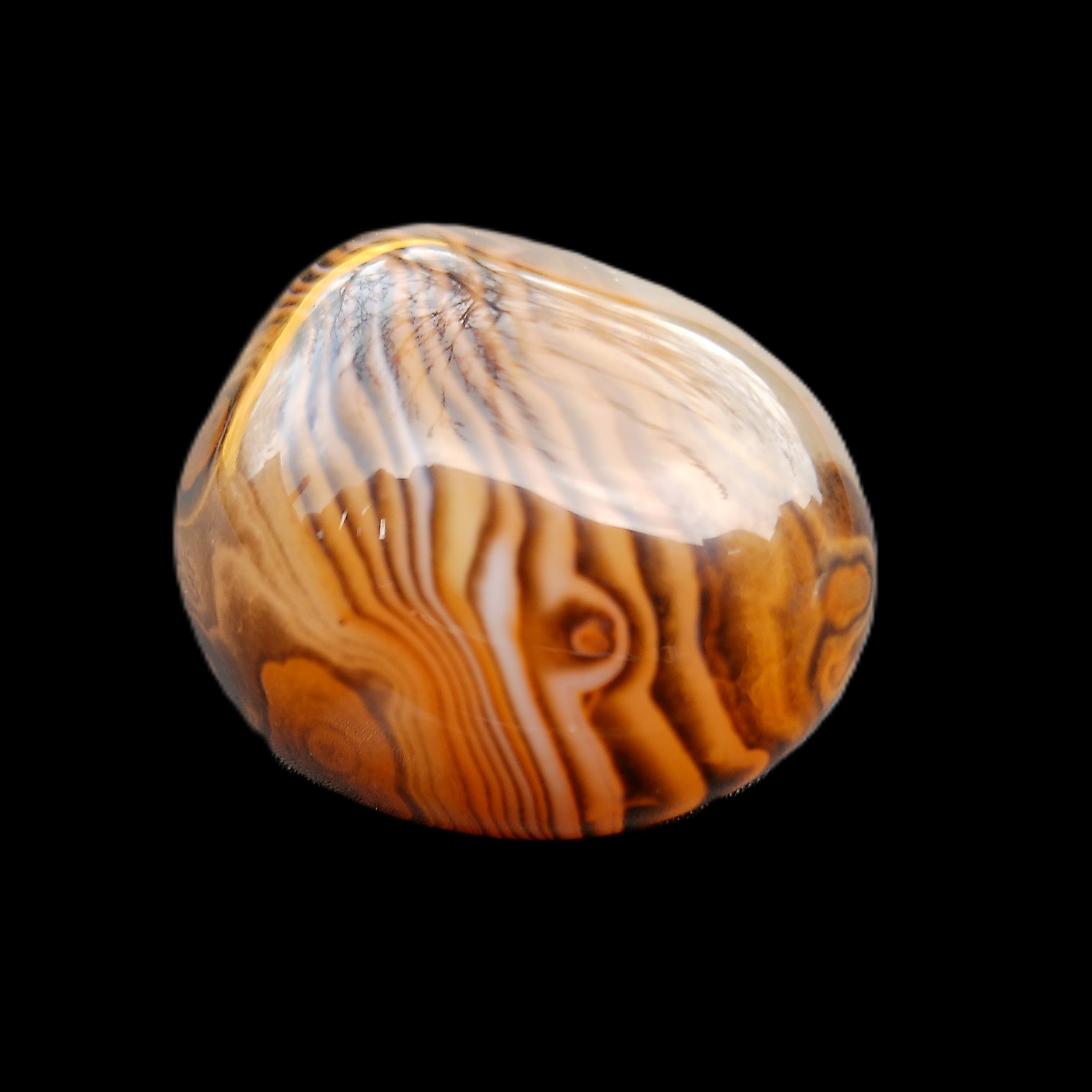 Crazy Lace Agate 30*35*22mm 39g in sunlight - Rocks and Things Store