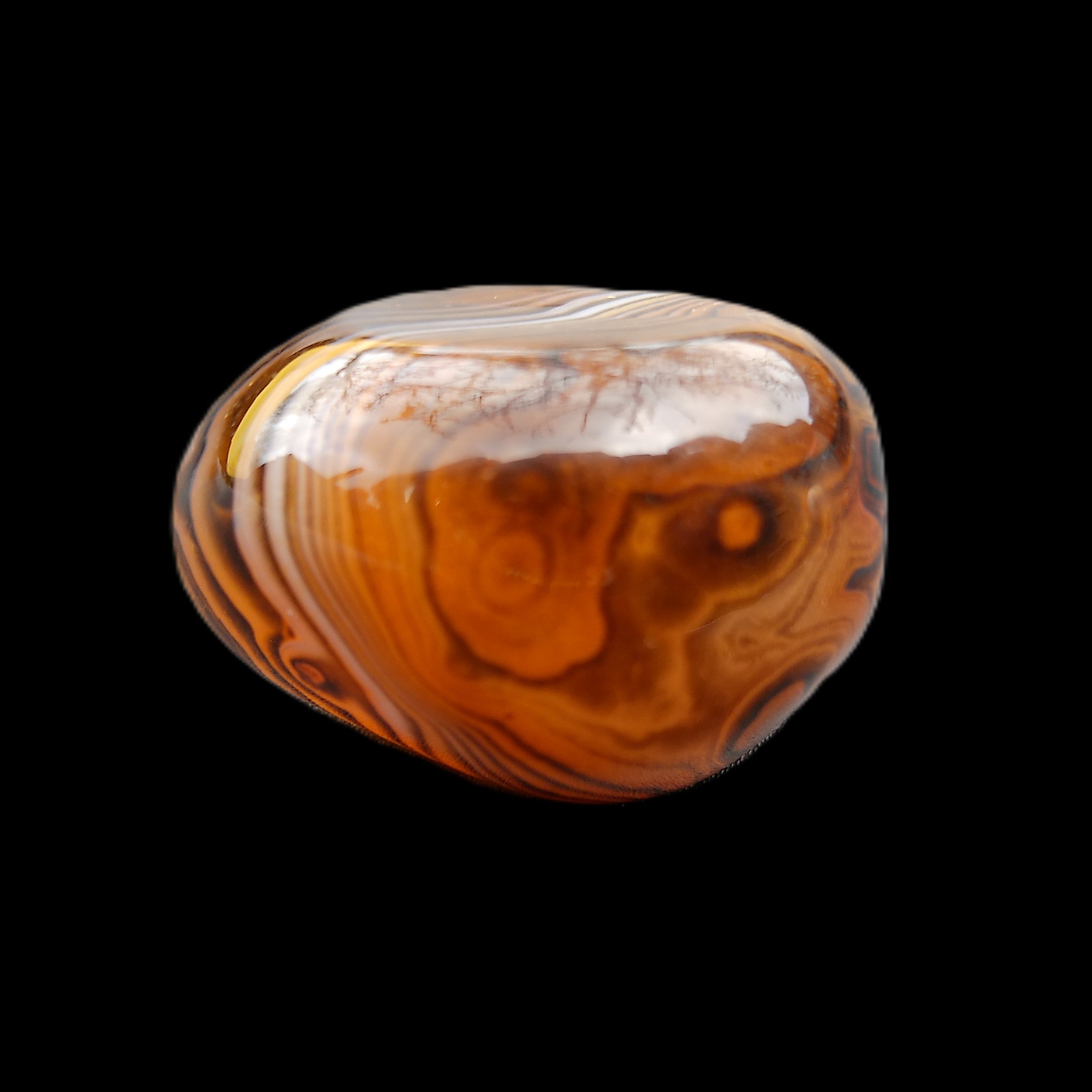 Crazy Lace Agate 30*35*22mm 39g in sunlight - Rocks and Things Store