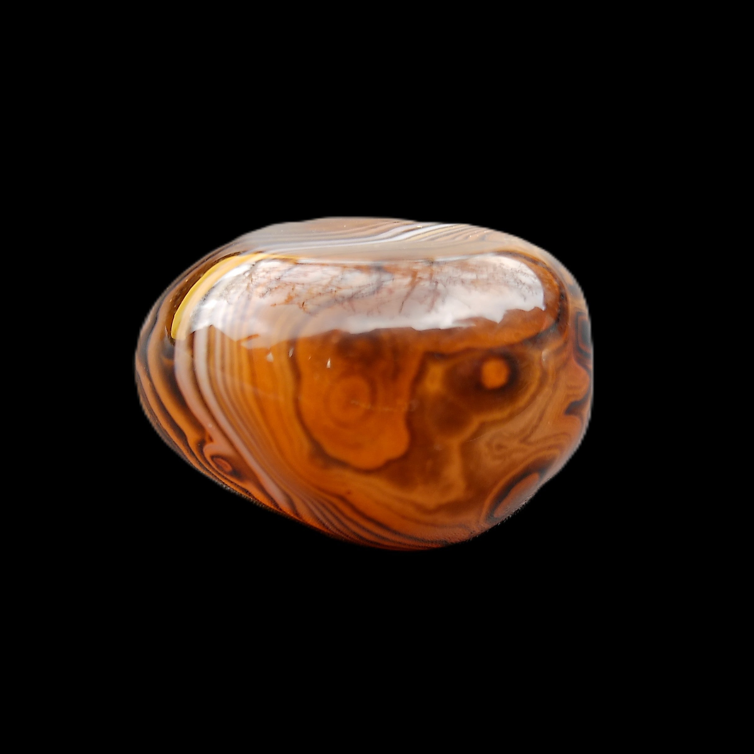 Crazy Lace Agate 30*35*22mm 39g in sunlight - Rocks and Things Store