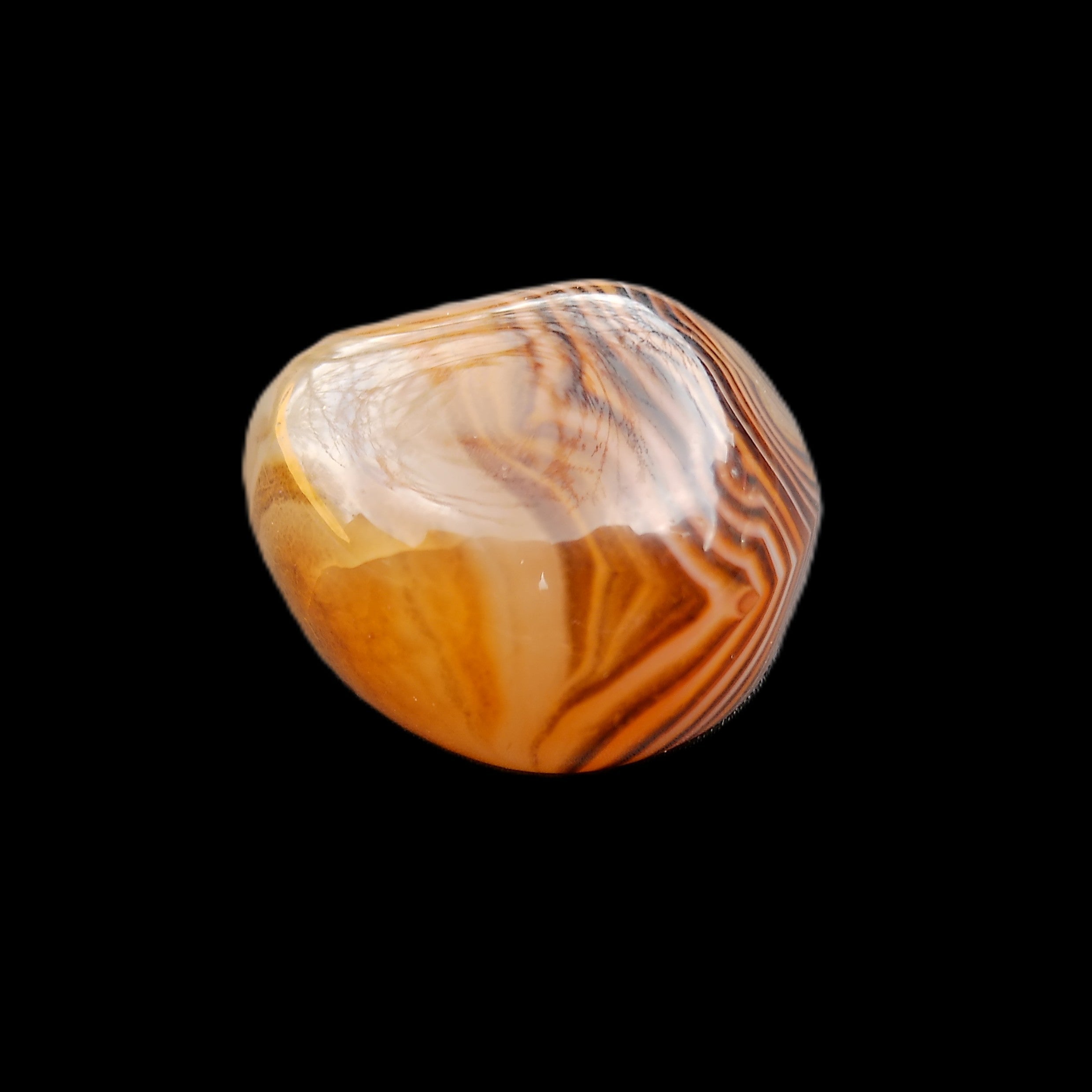 Crazy Lace Agate 30*35*22mm 39g in sunlight - Rocks and Things Store