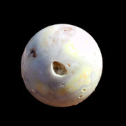 Sakura Agate sphere 100mm 1364g in sunlight - Rocks and Things Store