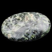 Kambaba Jasper palmstone 55mm 41g in sunlight - Rocks and Things Store