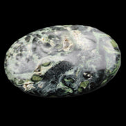 Kambaba Jasper palmstone 55mm 41g in sunlight - Rocks and Things Store