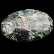 Kambaba Jasper palmstone 55mm 41g in sunlight - Rocks and Things Store