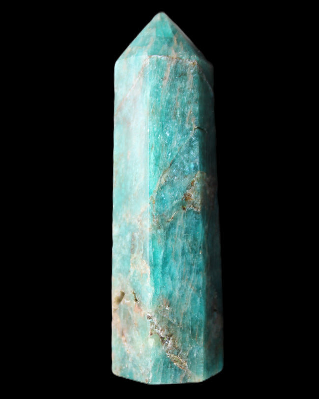 Apatite wand 73mm 59g in sunlight - Rocks and Things Store