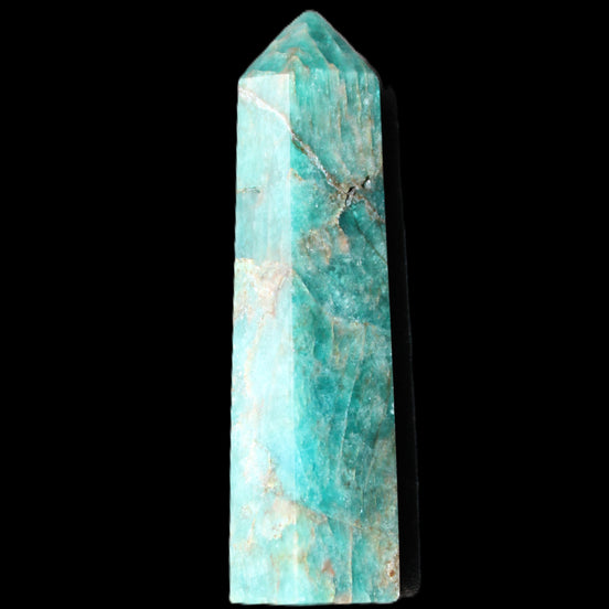 Apatite wand 73mm 59g in sunlight - Rocks and Things Store