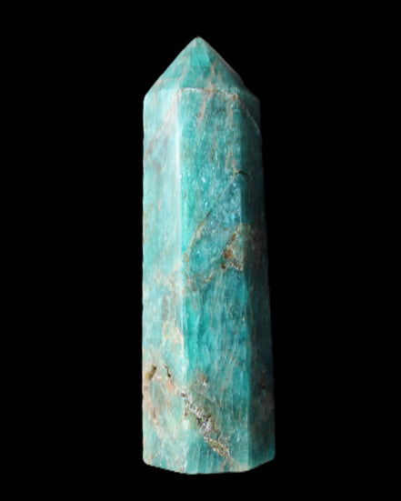 Apatite wand 73mm 59g in sunlight - Rocks and Things Store