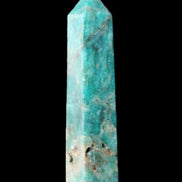 Apatite wand 73mm 59g in sunlight - Rocks and Things Store