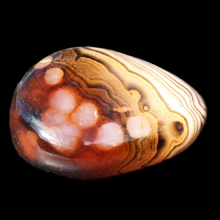 Crazy Lace Agate 46*32*21mm 46g in sunlight - Rocks and Things Store