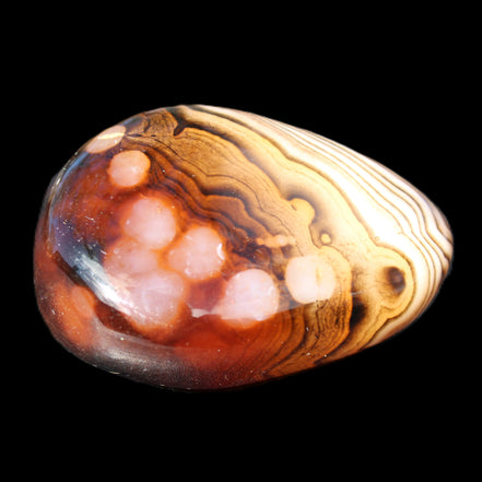 Crazy Lace Agate 46*32*21mm 46g in sunlight - Rocks and Things Store