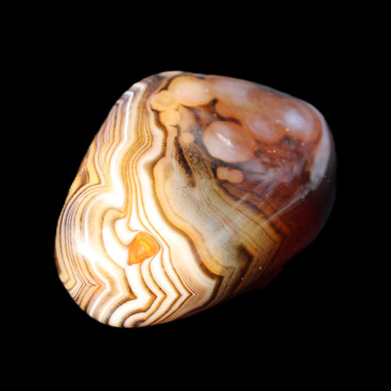Crazy Lace Agate 46*32*21mm 46g in sunlight - Rocks and Things Store