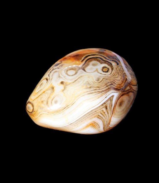 Crazy Lace Agate 54*43*26mm 83g in sunlight - Rocks and Things Store