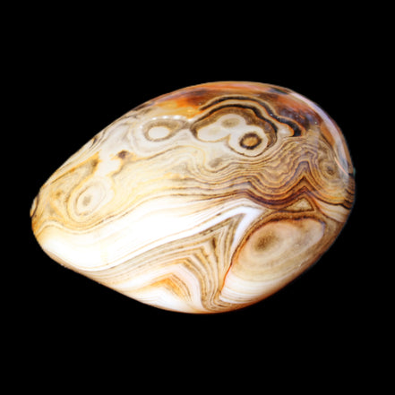 Crazy Lace Agate 54*43*26mm 83g in sunlight - Rocks and Things Store