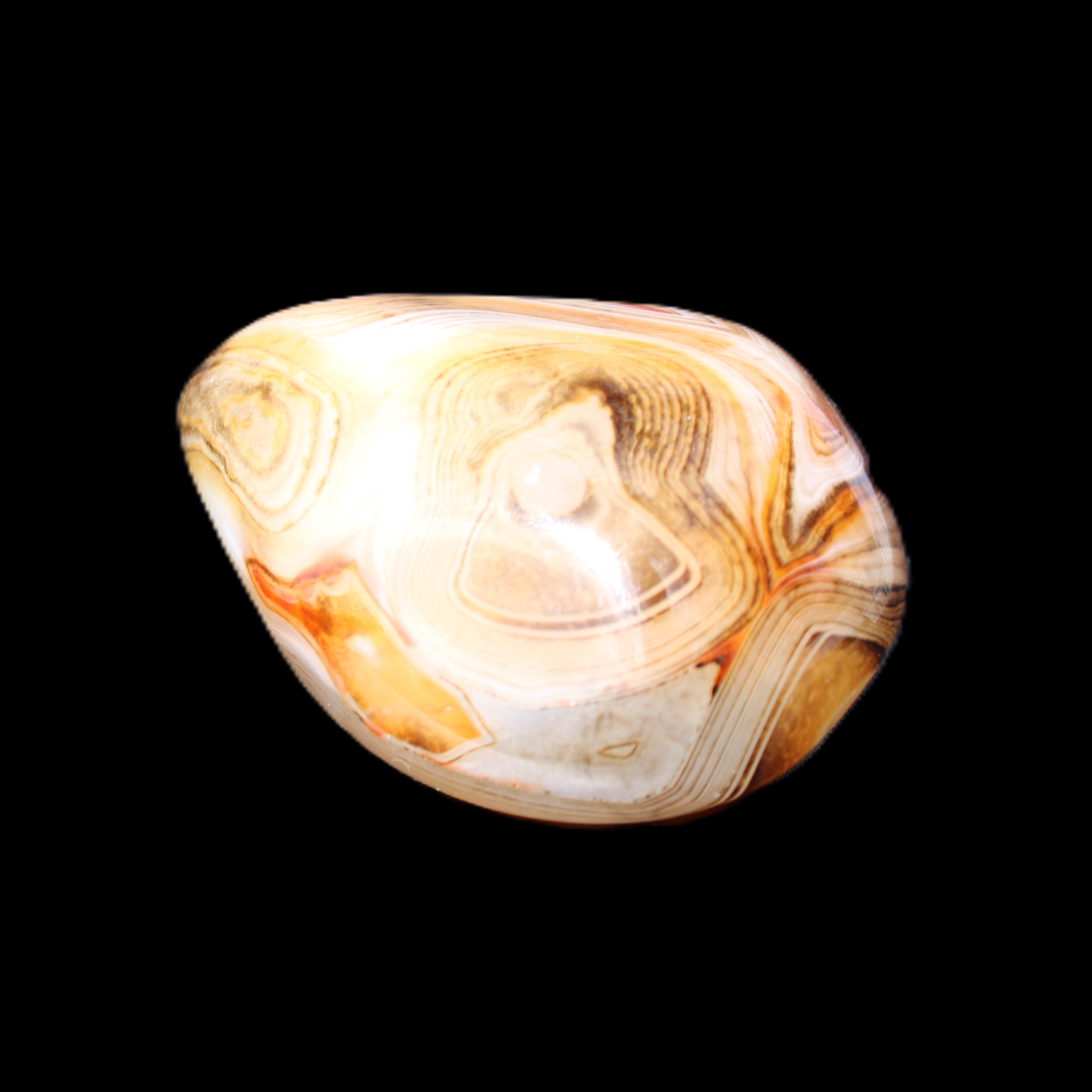 Crazy Lace Agate 54*43*26mm 83g in sunlight - Rocks and Things Store