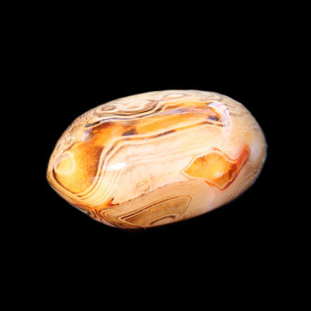 Crazy Lace Agate 54*43*26mm 83g in sunlight - Rocks and Things Store