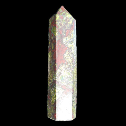 Dragons Blood Stone wand 87*23*19mm 79g in sunlight - Rocks and Things Store
