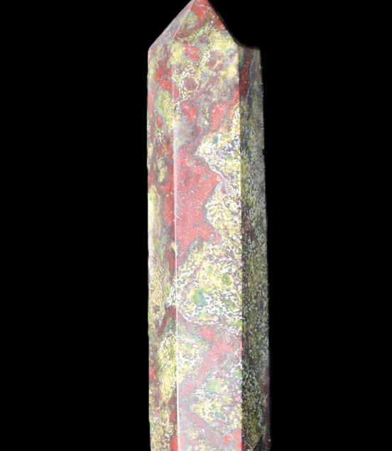 Dragons Blood Stone wand 87*23*19mm 79g in sunlight - Rocks and Things Store