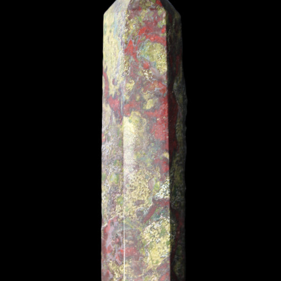 Dragons Blood Stone wand 87*23*19mm 79g in sunlight - Rocks and Things Store