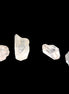 Herkimer Diamond Quartz four tiny crystals 10-15mm 3g in sunlight - Rocks and Things Store