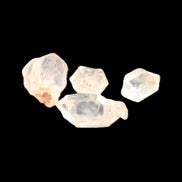 Herkimer Diamond Quartz four tiny crystals 10-15mm 3g in sunlight - Rocks and Things Store