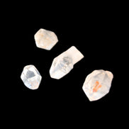 Herkimer Diamond Quartz four tiny crystals 10-15mm 3g in sunlight - Rocks and Things Store