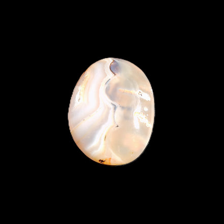 Cherry Blossom Agate palmstone 45*33*16mm 35g in sunlight - Rocks and Things Store