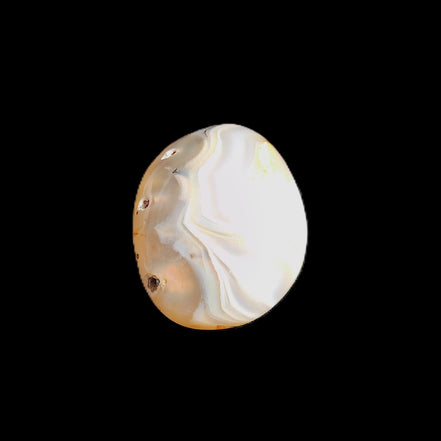 Cherry Blossom Agate palmstone 45*33*16mm 35g in sunlight - Rocks and Things Store