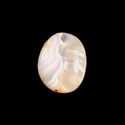 Cherry Blossom Agate palmstone 45*33*16mm 35g in sunlight - Rocks and Things Store