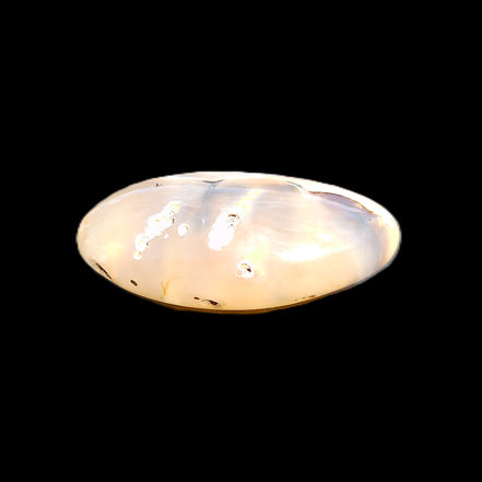 Cherry Blossom Agate palmstone 45*33*16mm 35g in sunlight - Rocks and Things Store