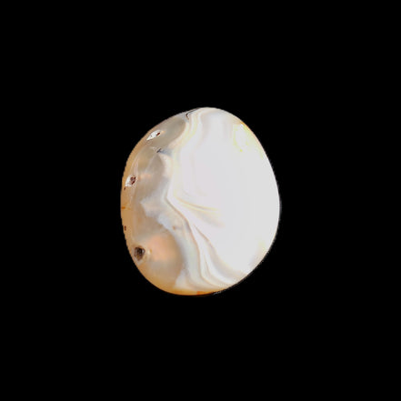 Cherry Blossom Agate palmstone 45*33*16mm 35g in sunlight - Rocks and Things Store