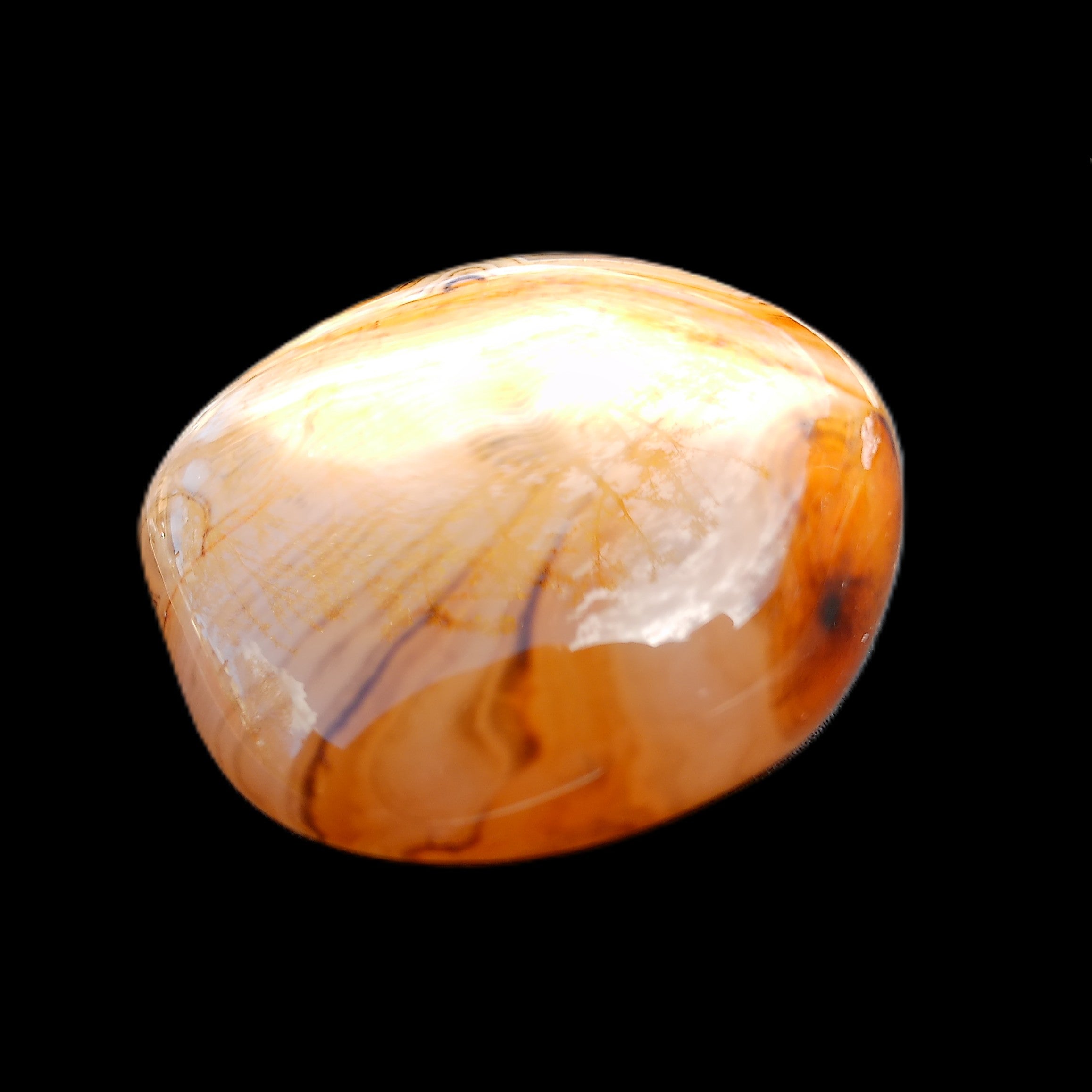 Crazy Lace Agate 44*42*22mm 63g in sunlight - Rocks and Things Store