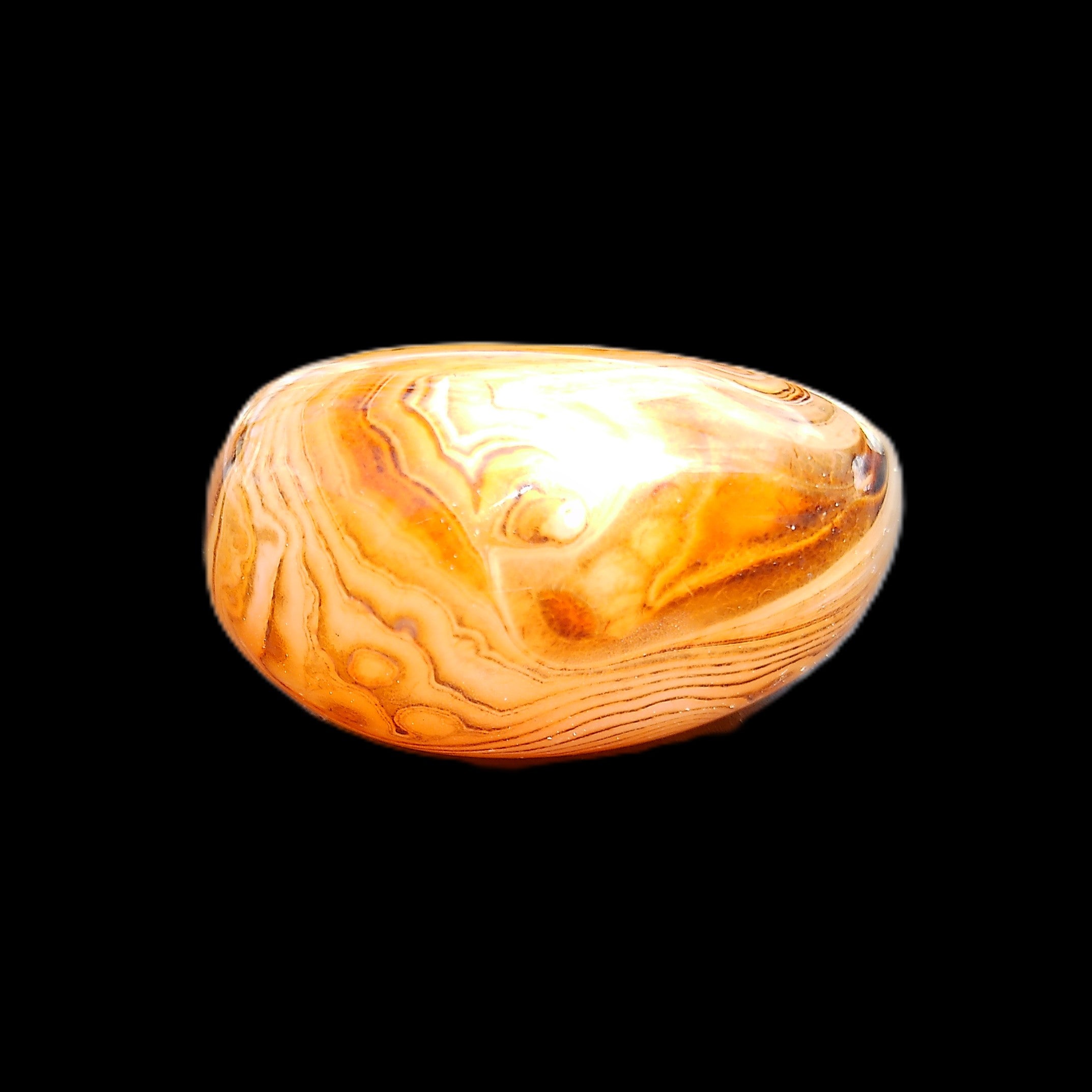 Crazy Lace Agate 44*42*22mm 63g in sunlight - Rocks and Things Store