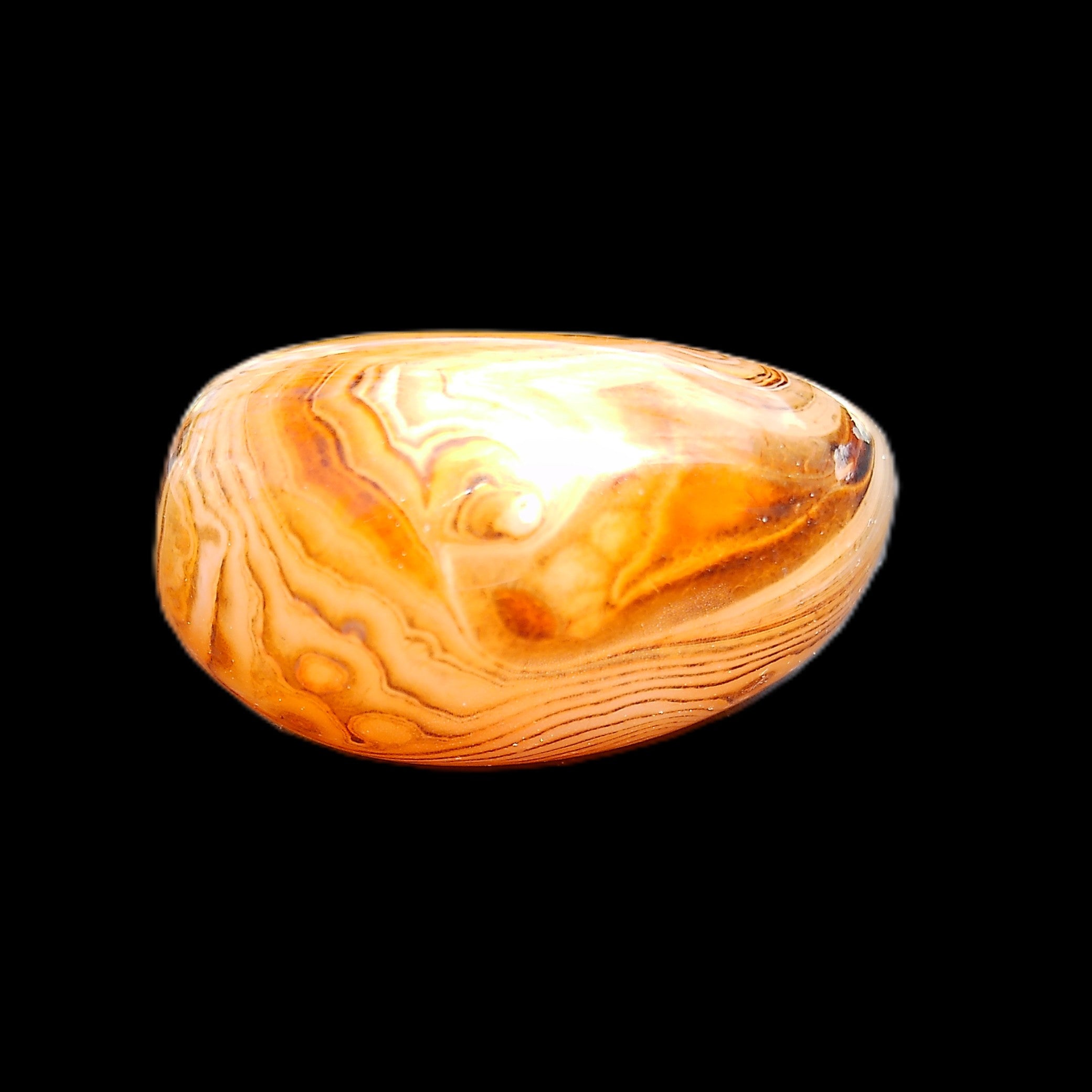 Crazy Lace Agate 44*42*22mm 63g in sunlight - Rocks and Things Store