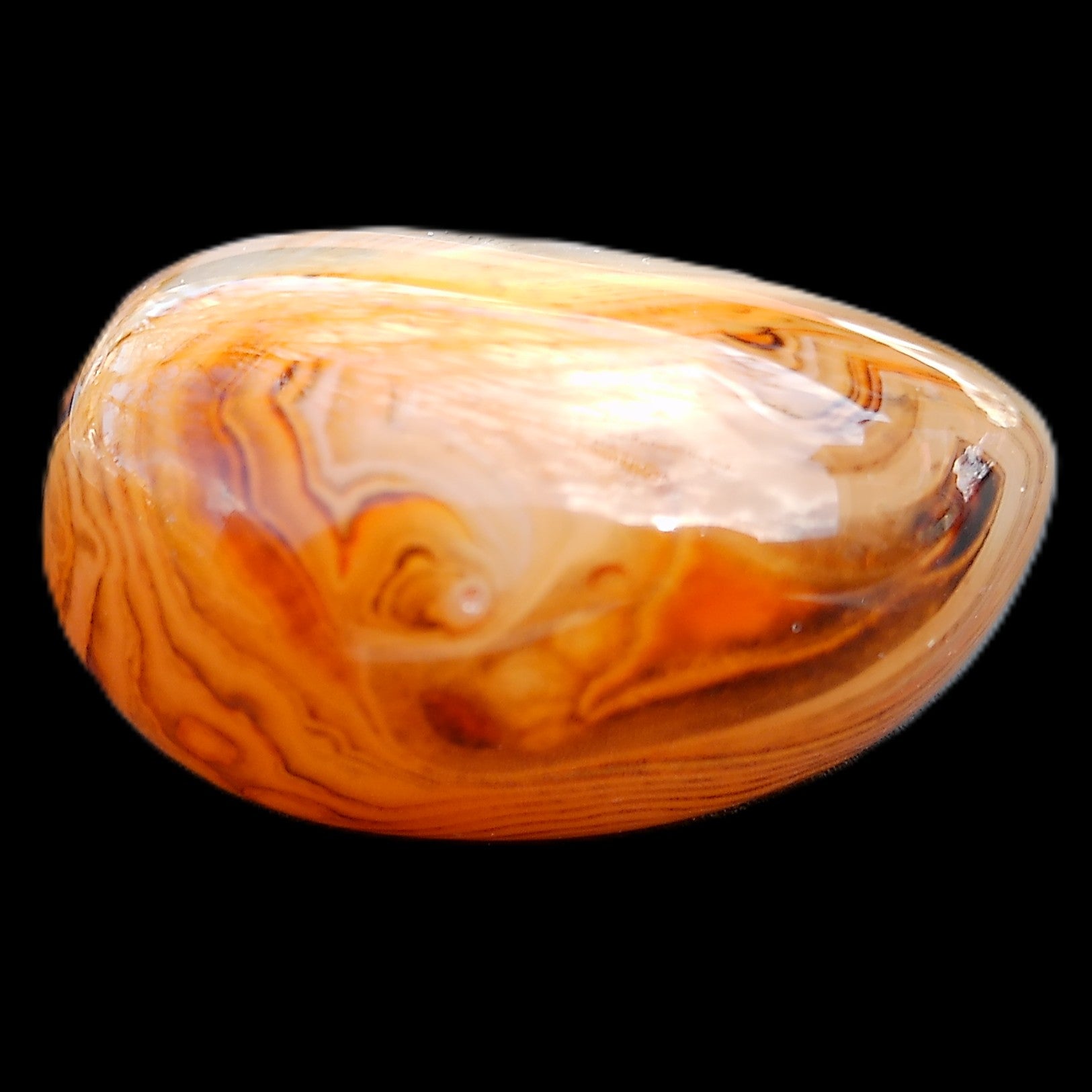 Crazy Lace Agate 44*42*22mm 63g in sunlight - Rocks and Things Store