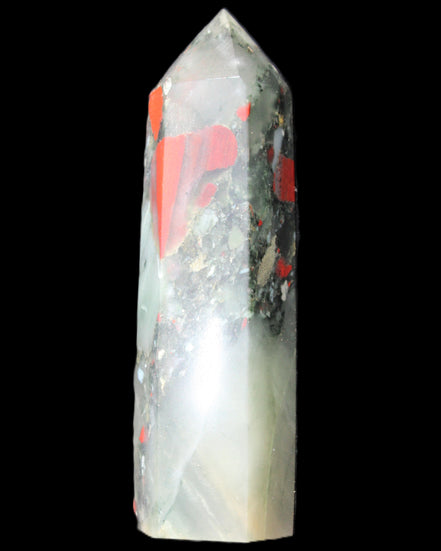 African Bloodstone wand 85mm 86g in sunlight - Rocks and Things Store